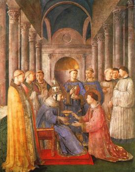 Fra Angelico : The Ordination of Saint Lawrence